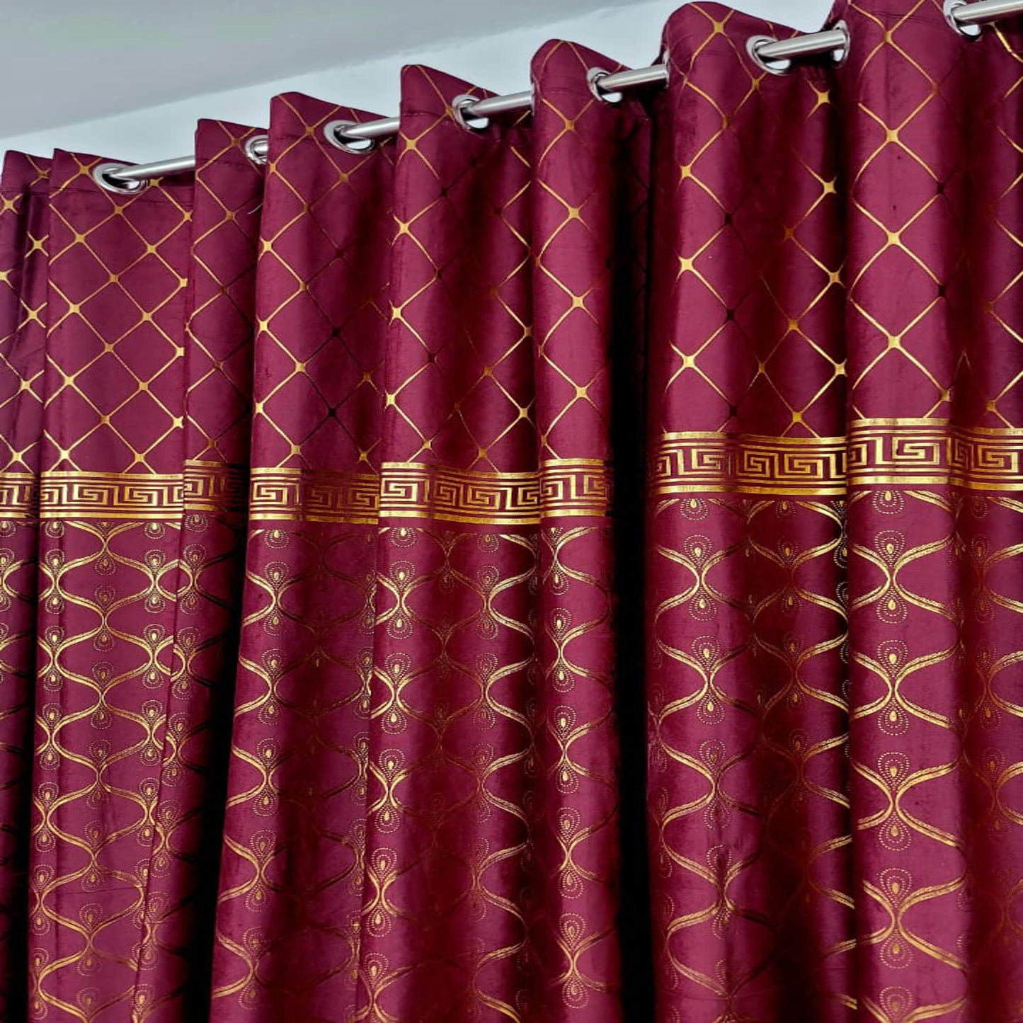 Texture Velvet Curtains