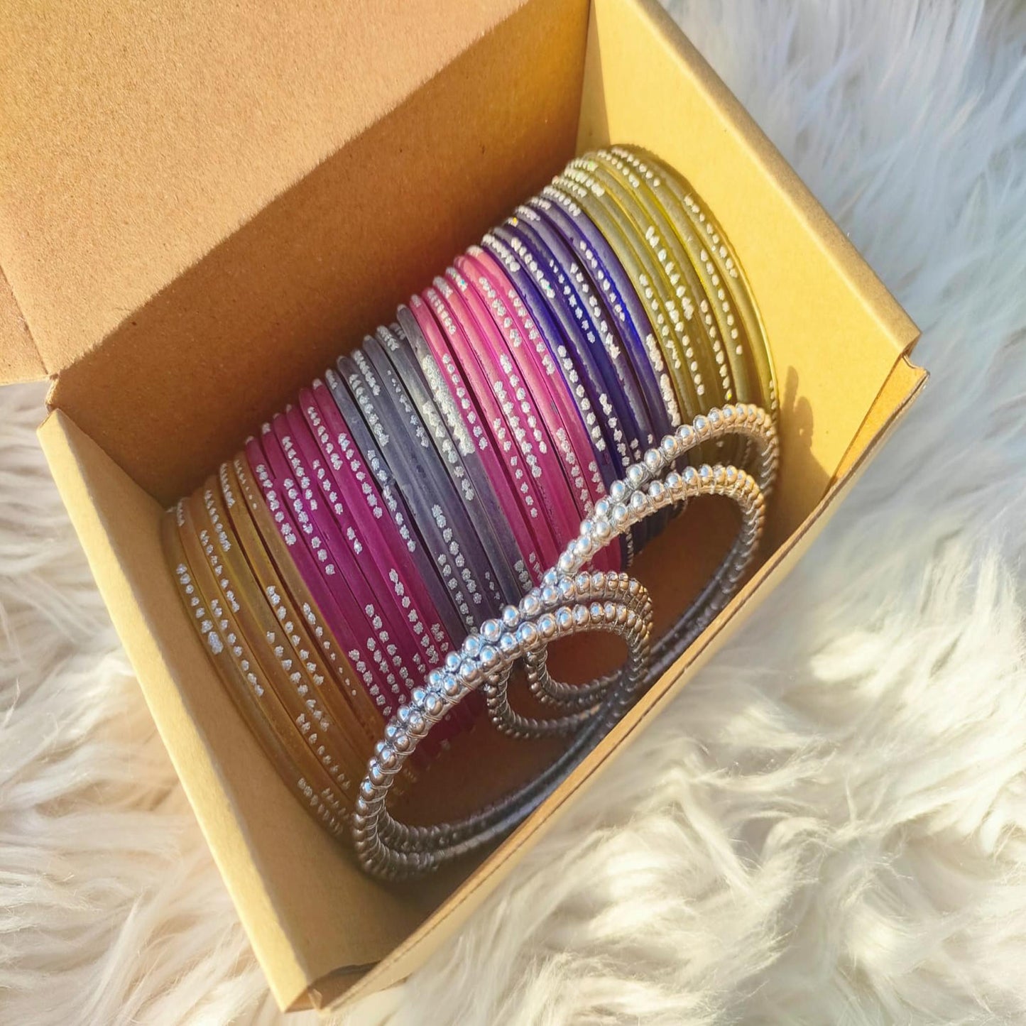 Multicolor Bangles Box