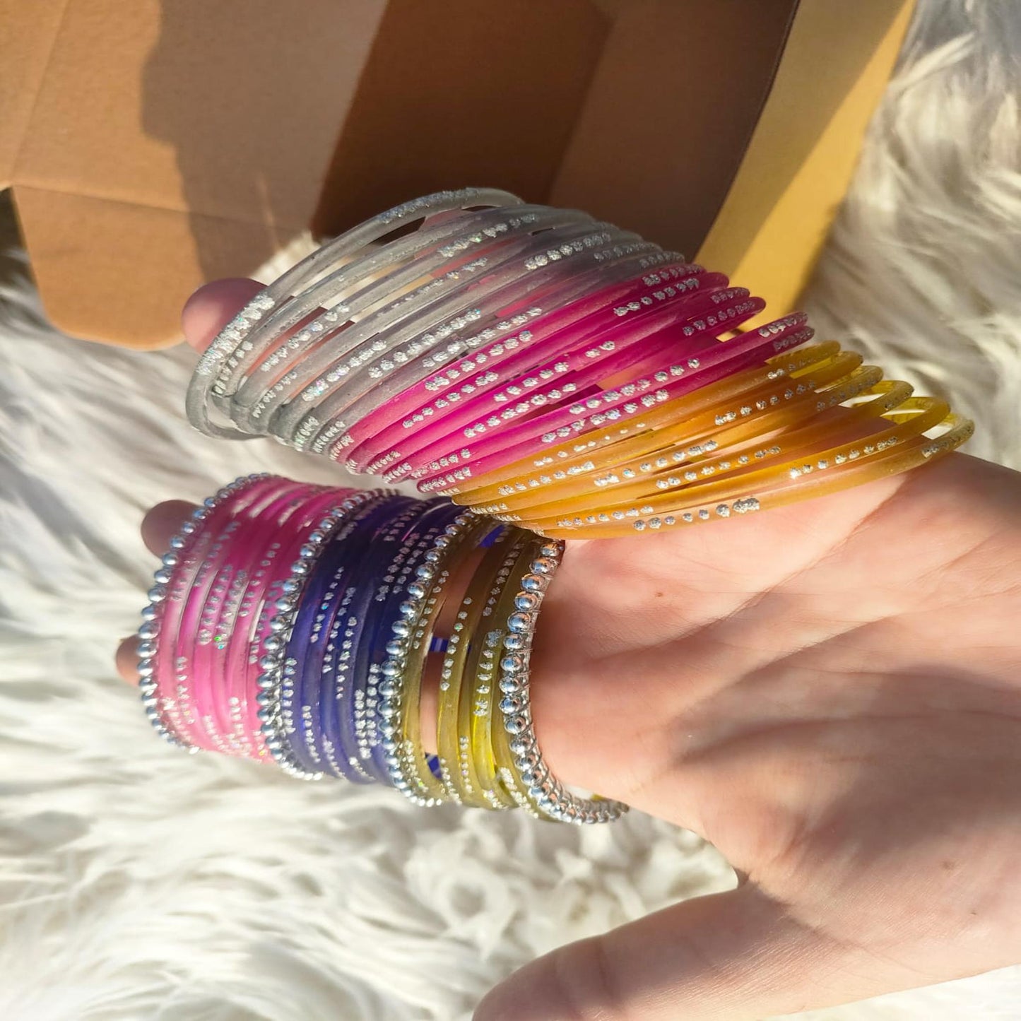 Multicolor Bangles Box