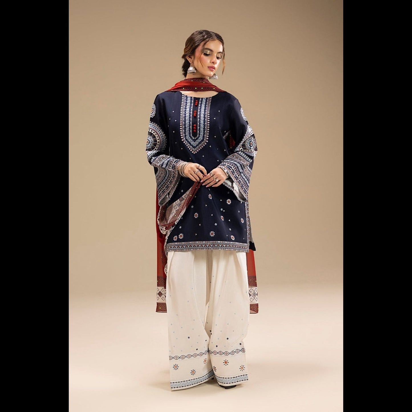 3pc Embroidered Lawn
