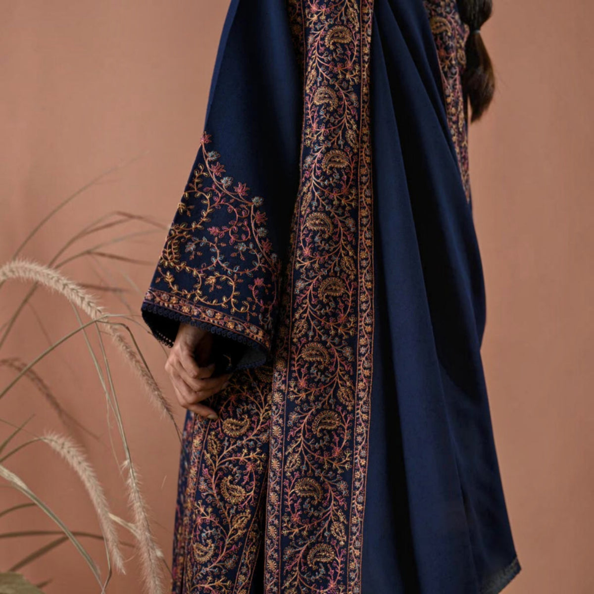 3-Piece Embroidered Lawn Unstitched Suit
