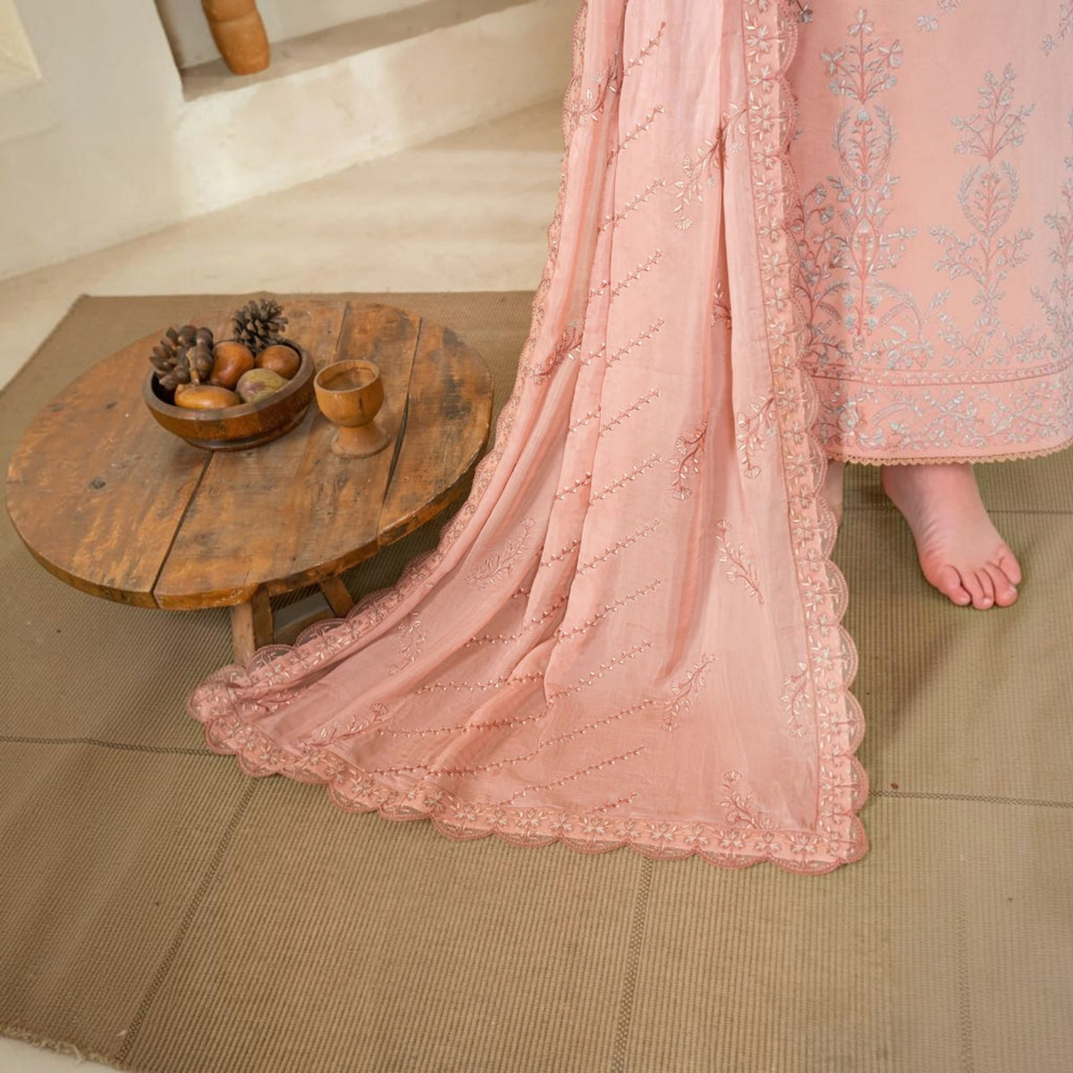 3-Piece Embroidered Lawn Unstitched Suit