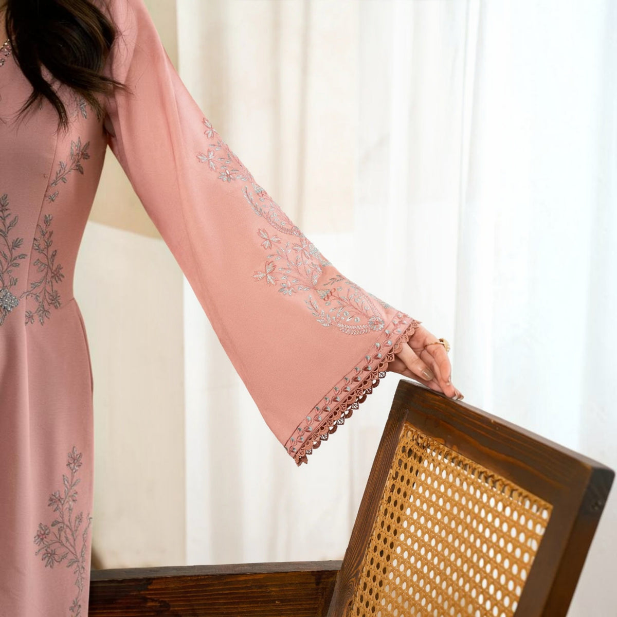 3-Piece Embroidered Lawn Unstitched Suit